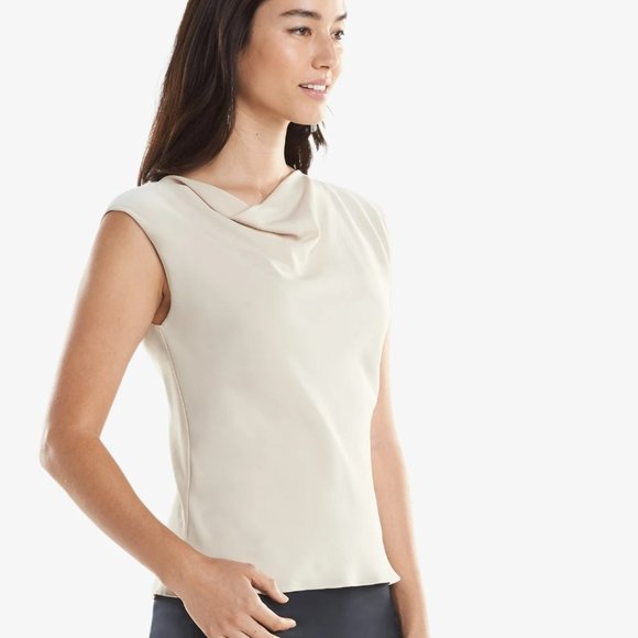 Power Casual MM Lafleur The Rowling Top - Eco Soft Wave - Alabaster - Picture 7 of 7